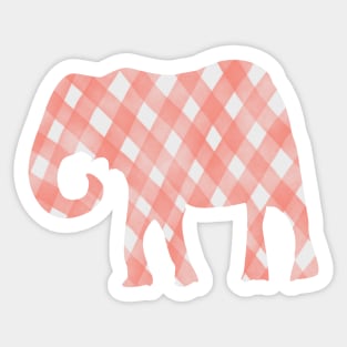 Pink Elephant Sticker